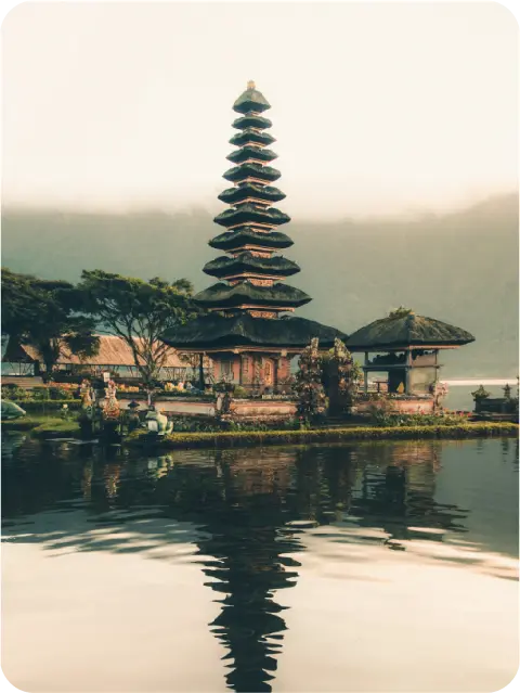 Translia route in Bali